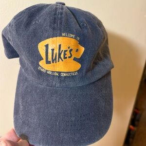 Blue and Yellow Luke's Diner Cap